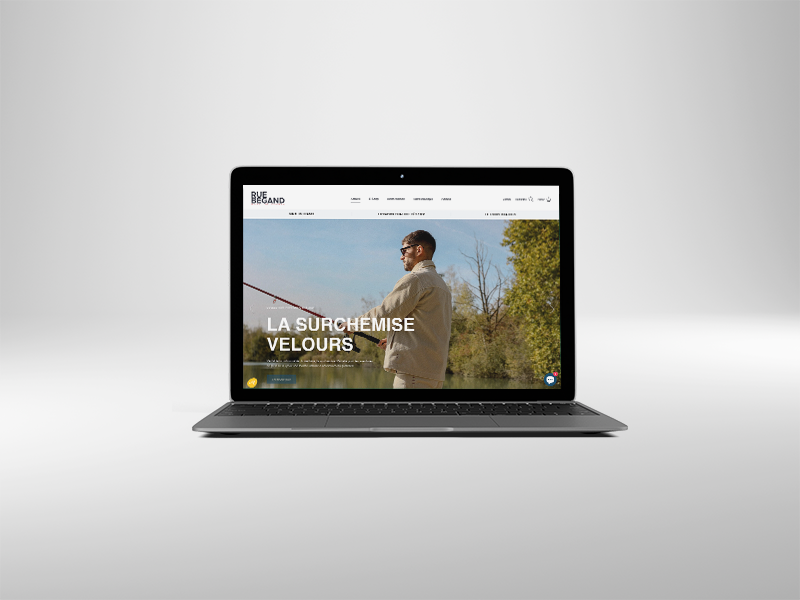 Site e-commerce Rue Begand